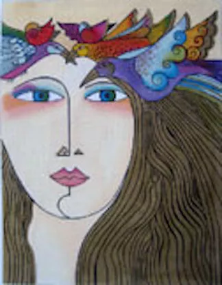 Danji Designs – Rainbow Woman