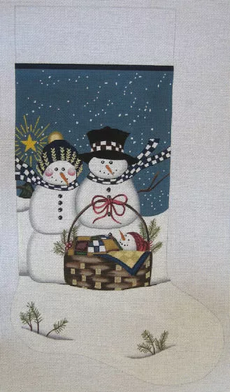 Danji Designs – Stocking, Snow Family