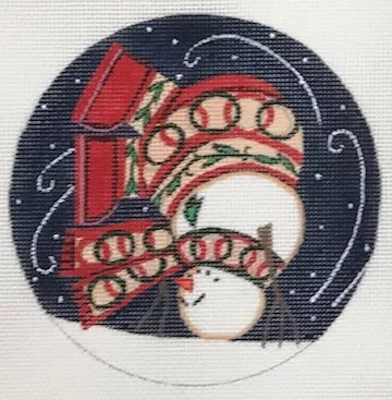 Danji Designs – Tumbling Snowman Ornament