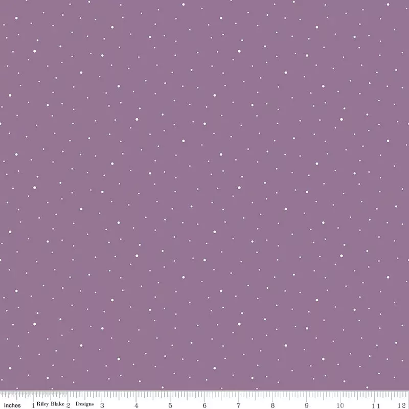 Dapple Dot Lilac Yardage by the RBD Designers for Riley Blake Designs