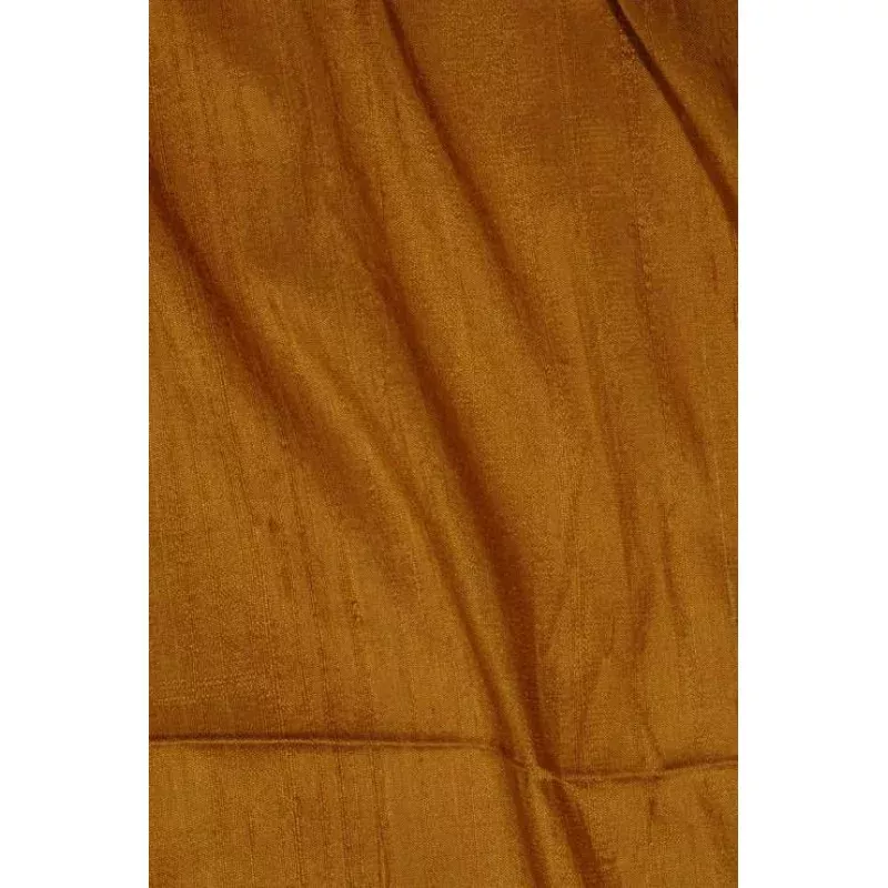 Dark Gold Dupioni Silk Fabric