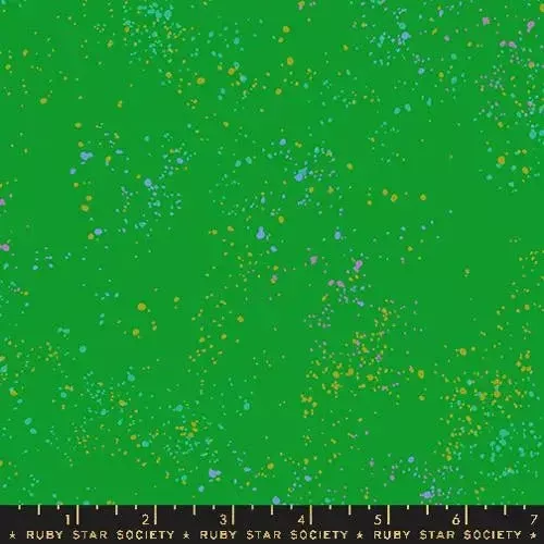 Dark Green Speckled Verdant 43"/44" Fabric Per Yard