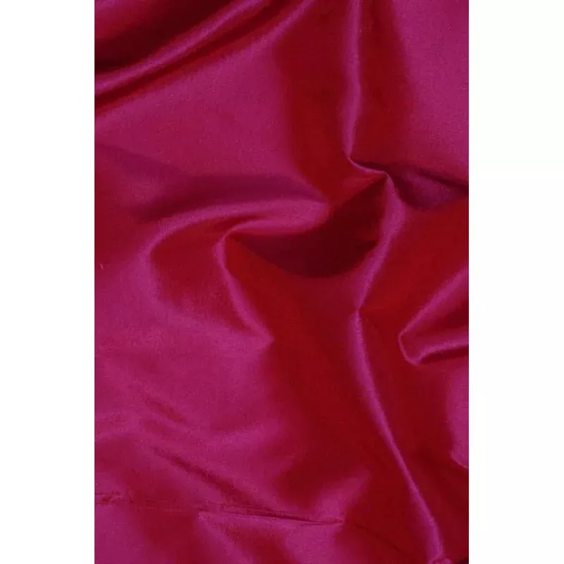 Dark Magenta Taffeta Silk Fabric