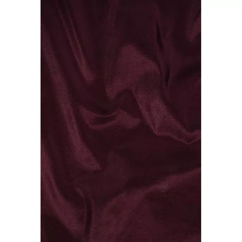 Dark Maroon Taffeta Silk Fabric