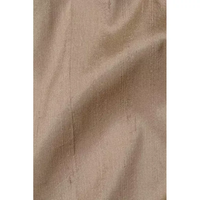 Dark Taupe Beige Silk Shantung 54″ Fabric