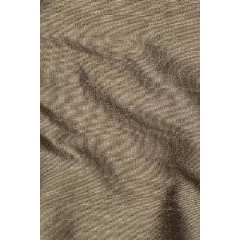 Dark Taupe Silk Shantung 54″ Fabric