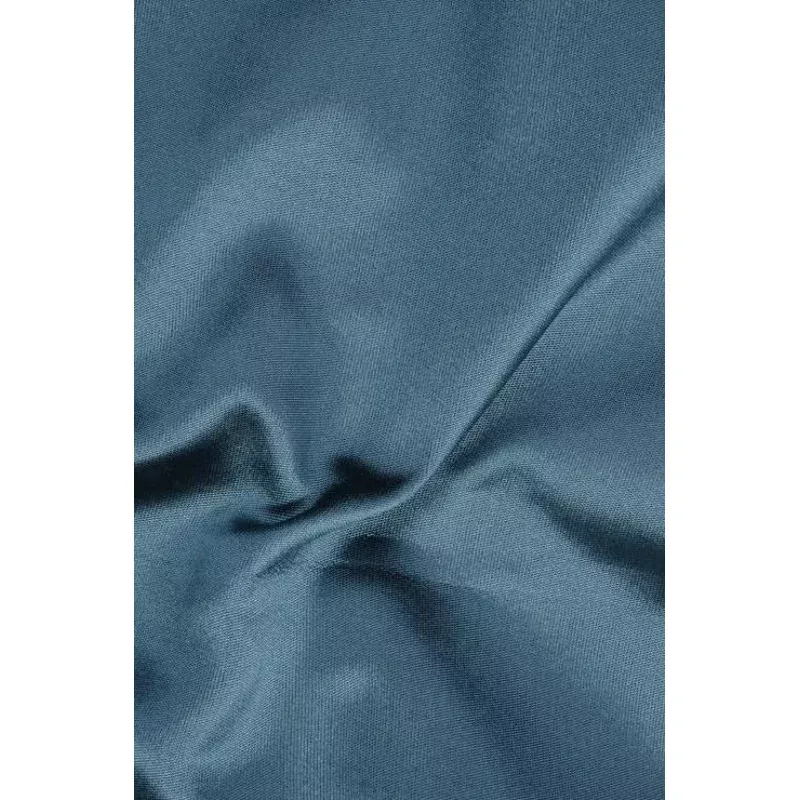Dark Turquoise Silk Zibeline Fabric