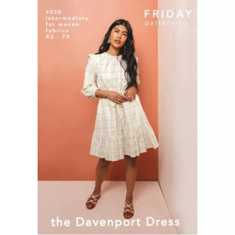 The Davenport Dress Pattern – sizes xs-7x