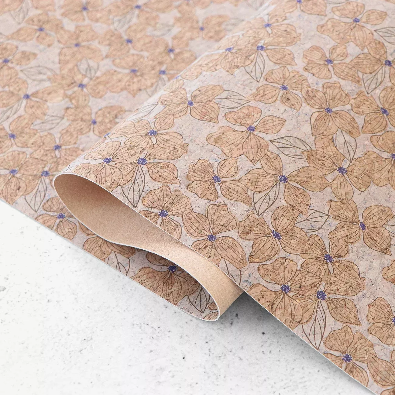 Daydream Blossoms Cork 1 /2 Yard Cut