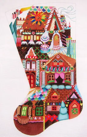 Dede’s Needleworks – Gingerbread Village
