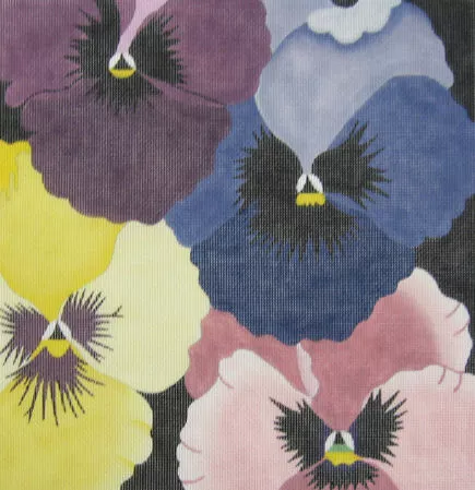 Dede’s Needleworks – Pansy Galore