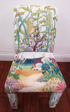Dede’s Needleworks – Seahorse Child Chair