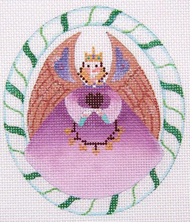 Dede’s Needleworks – Sugar Plum Angel w/Pink Skirt