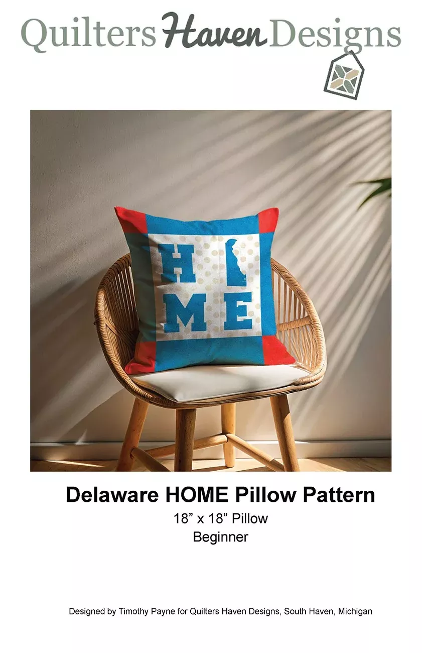 Delaware HOME Pillow Pattern