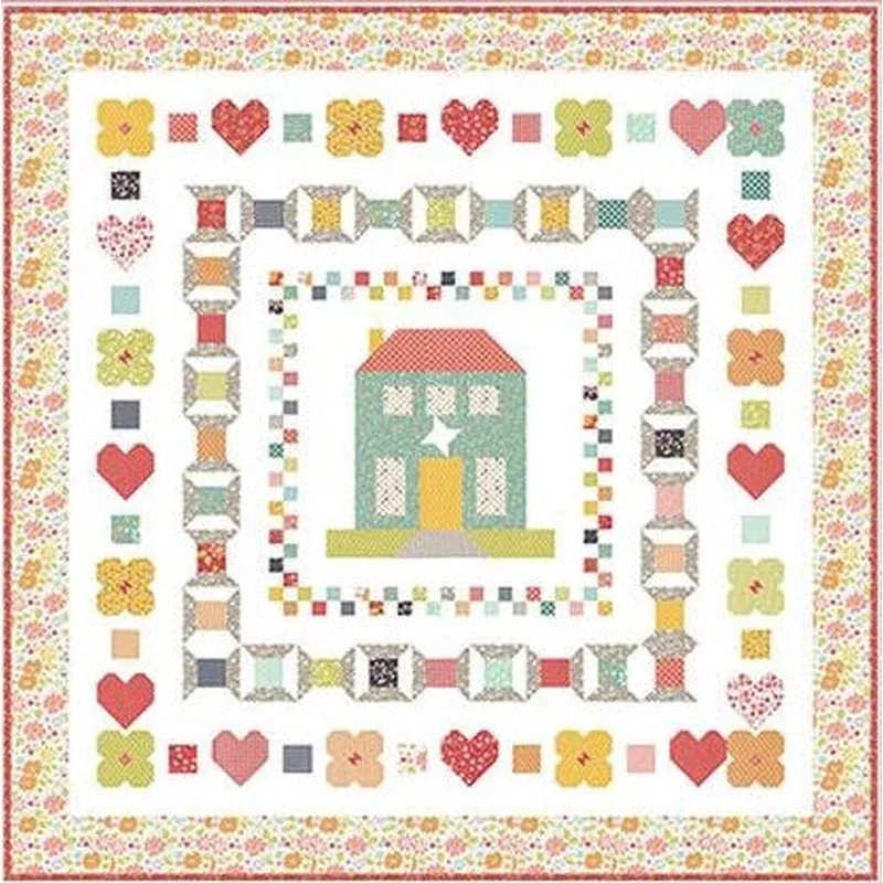 Delightfully Yours Quilter’s Cottage Quilt Kit