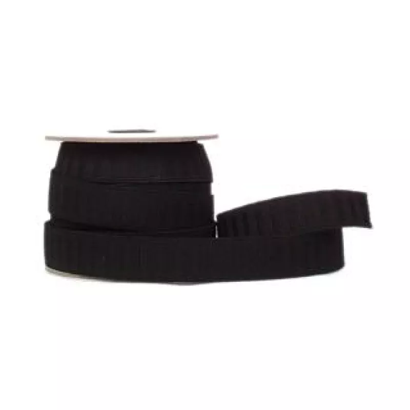 Designer’s Choice Elastic No Roll 1″ Black