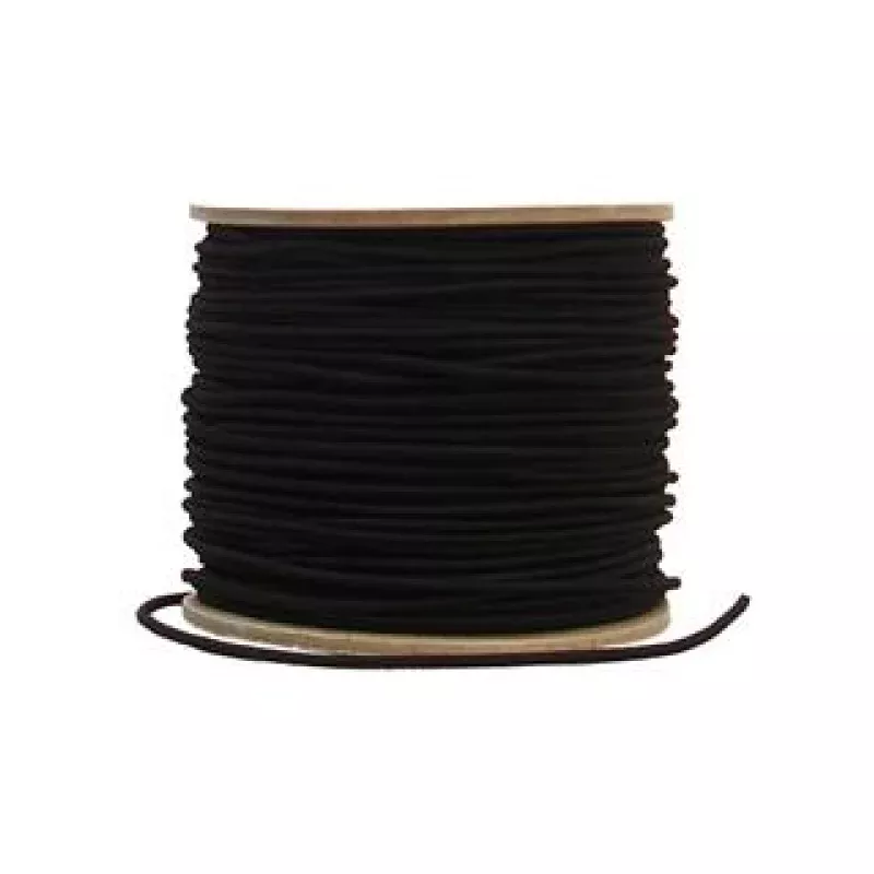 Designer’s Choice Elastic Round Cord1/8″ Black