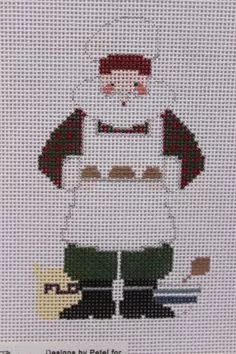 Designs by Petei – Baking Santa