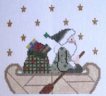 Designs by Petei – Canoe Santa