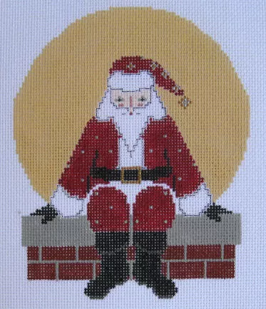 Designs by Petei – Chimney Top Santa