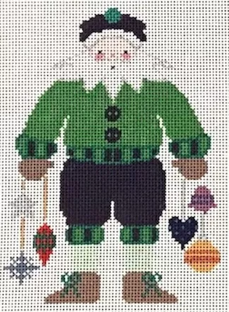 Designs by Petei –Decorating Santa
