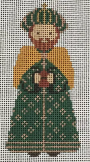 Designs by Petei –Green Wiseman Nativity