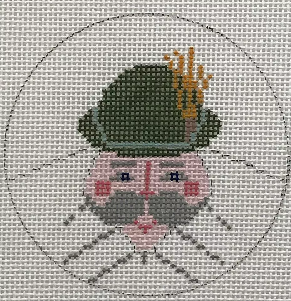 Designs by Petei –Irish Santa Round