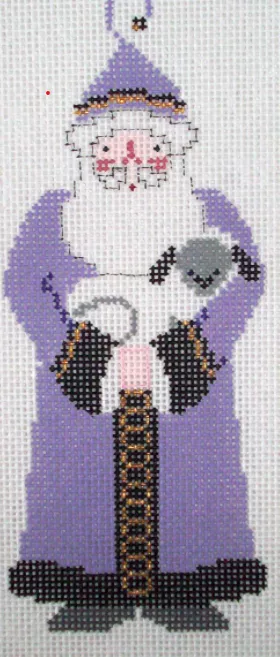 Designs by Petei –Santa Holding Lamb