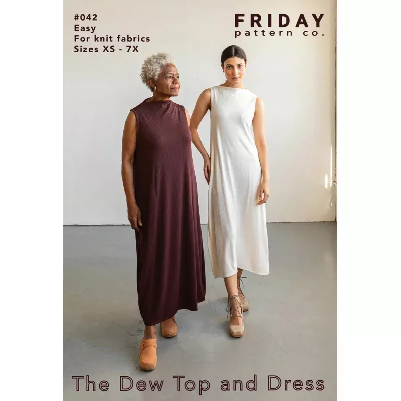 Dew Top and Dress Pattern – sizes XS-7X