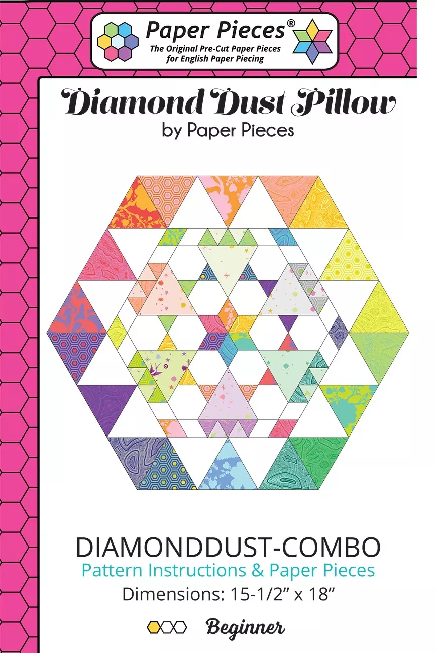 Diamond Dust Pillow Pattern and Piece Pack