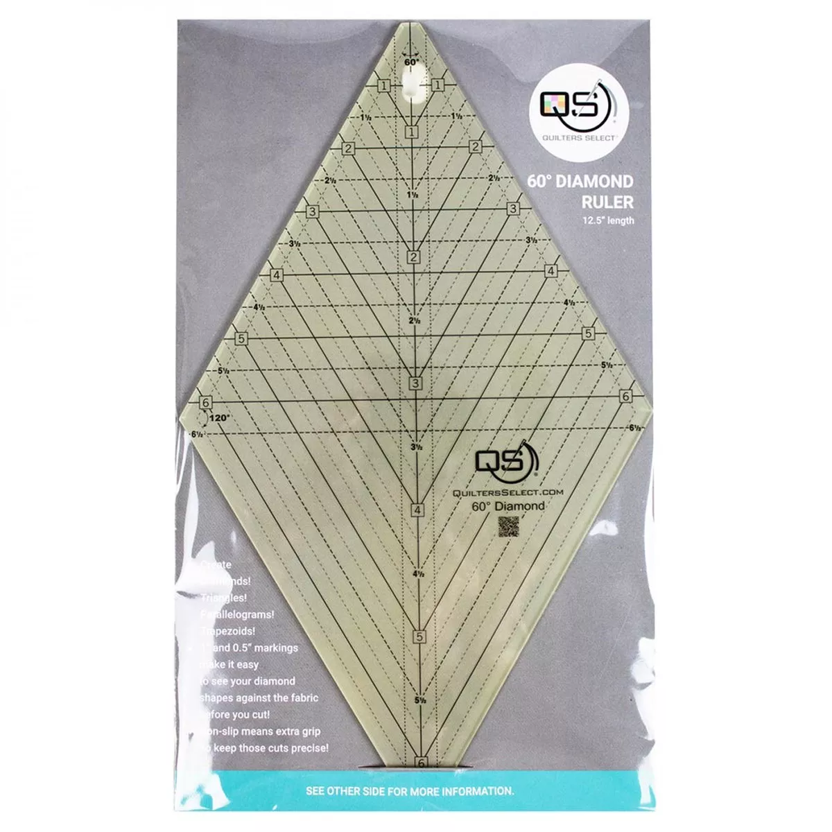Diamond Quilt Ruler 12-1 /2in