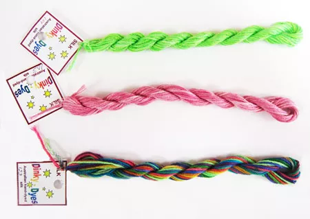Dinky Dyes – Stranded Silk Floss: Colors 01-77