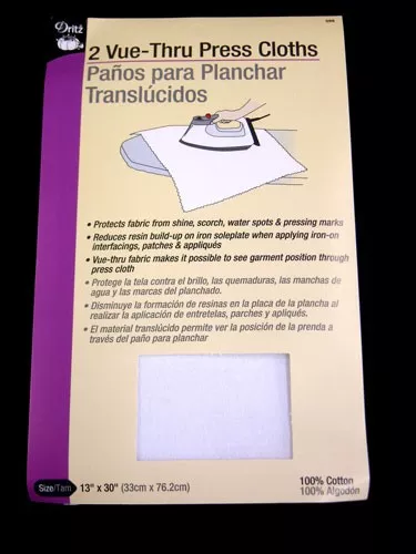 Dritz 2 Vue - Thru Press Cloth
