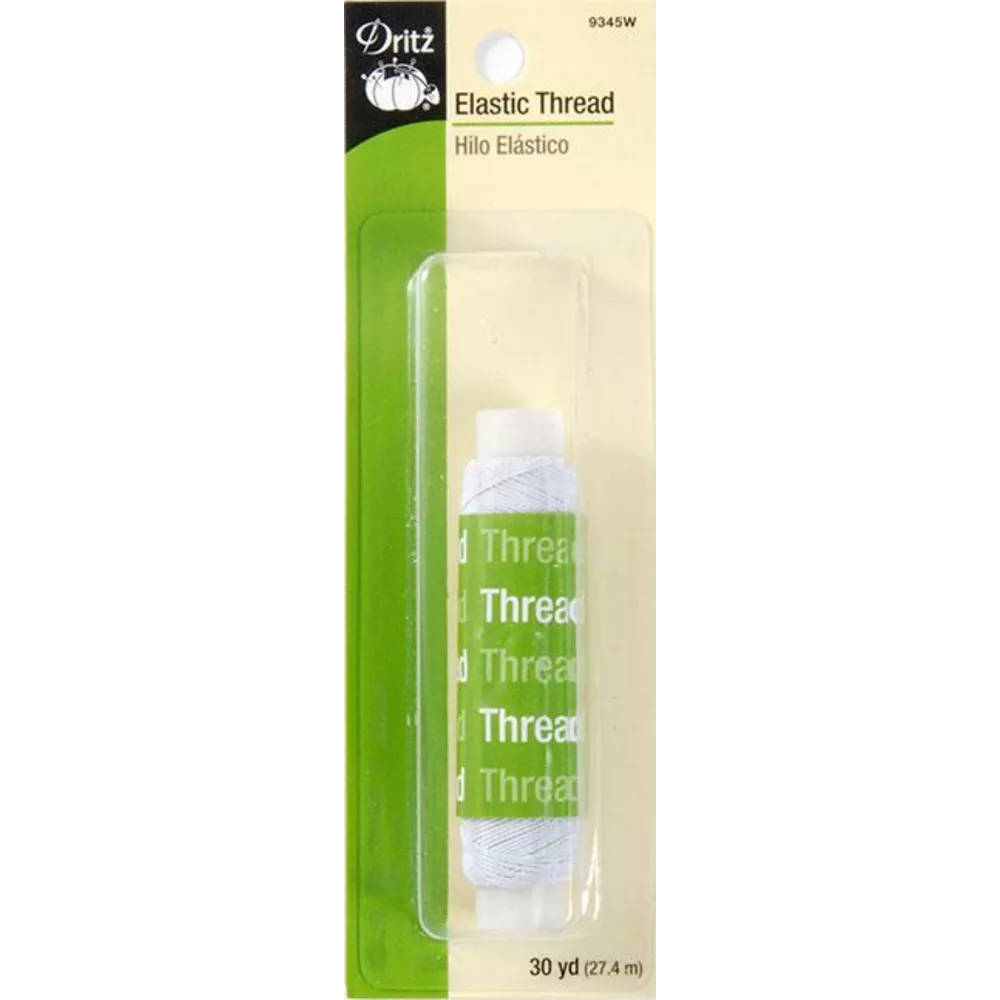 Dritz #9345W - Sewing Elastic Thread - White
