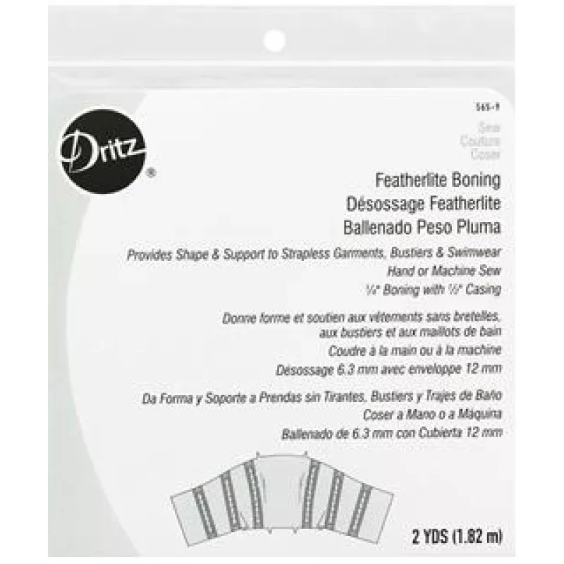 Dritz Featherlite Boning 1/4″ 2yd