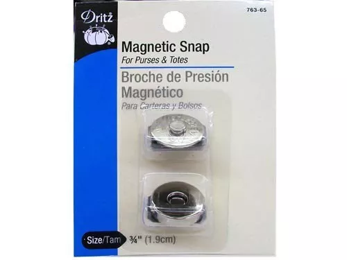 Dritz Magnetic Snap -Nickle 3/4"