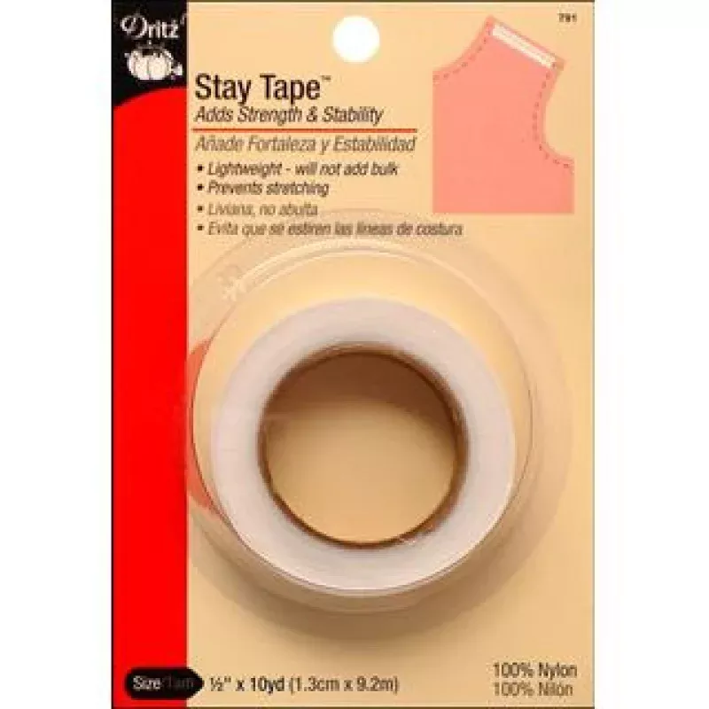 Dritz Stay Tape 1/2″x 10yd