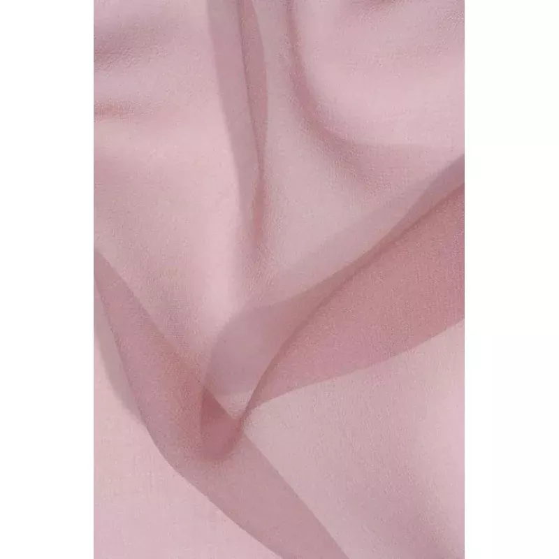 Dusty Rose Silk Georgette Fabric