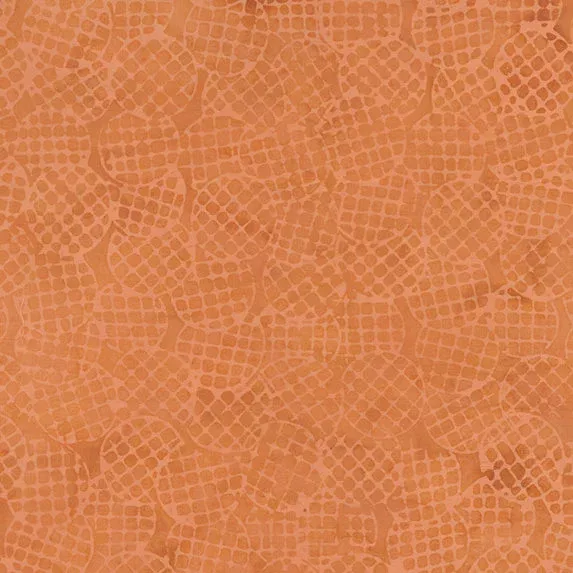 Dutch Days – Stroopwafel in Clementine – Shayla Wolf – 753Q-1 – Half Yard (Preorder)