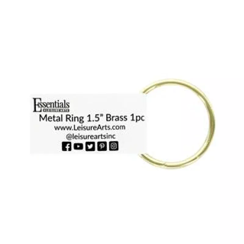 EBL 1.5″ Brass Ring