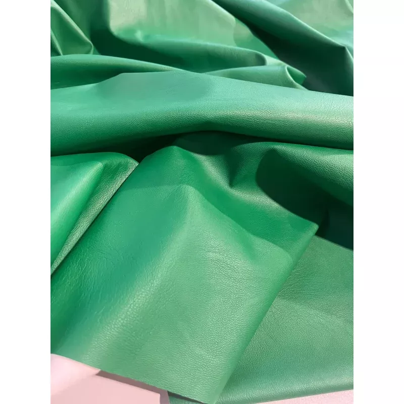 ECOPELLE grass green faux leather