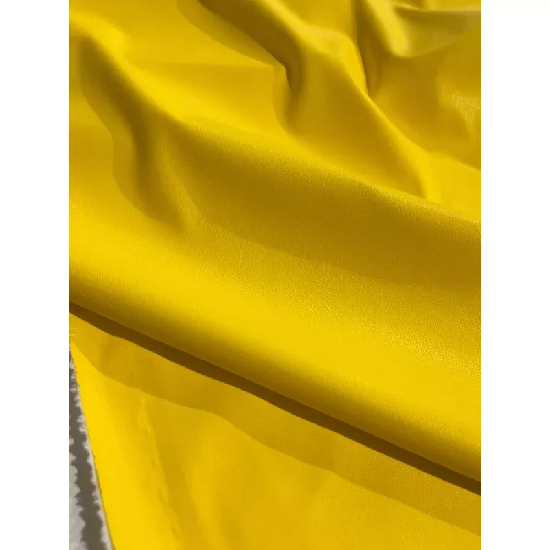 ECOPELLE yellow faux leather