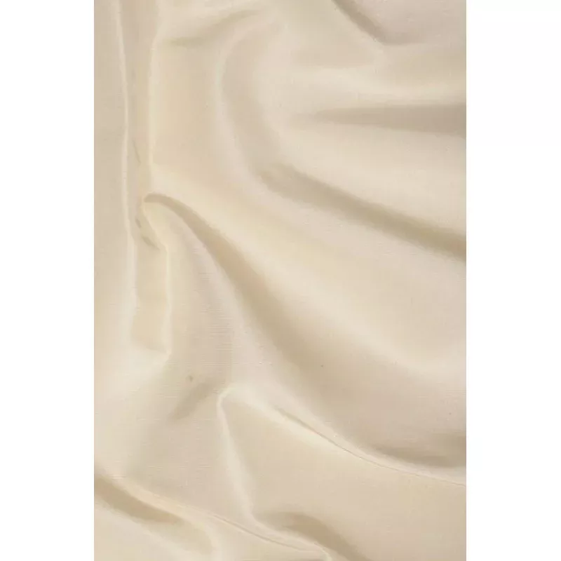 Ecru Heavy Taffeta Silk Fabric