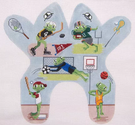 Edie & Ginger – Sports Frog