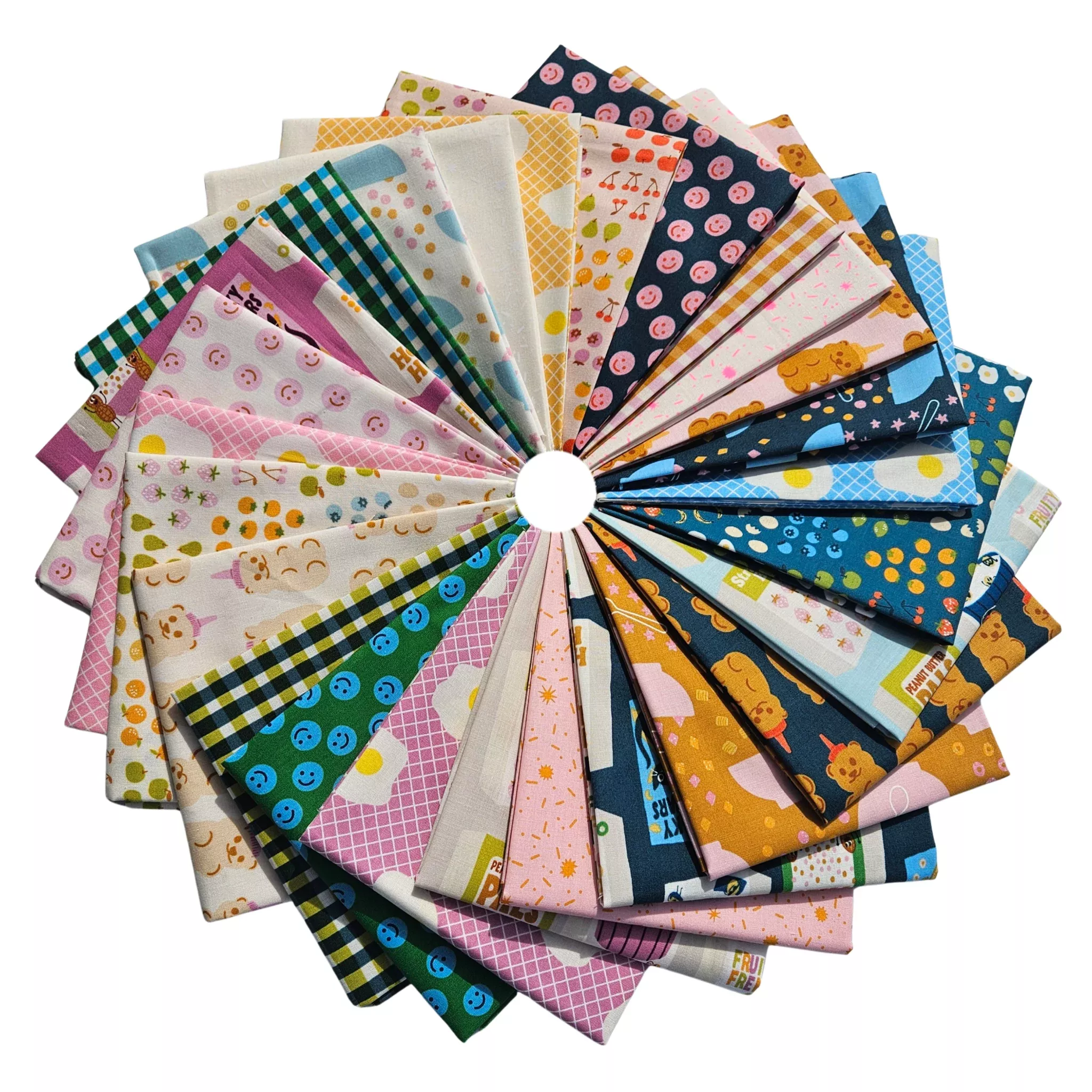 Egg and Friends 26pc Fat Quarter Bundle2 by Kimberly Kight