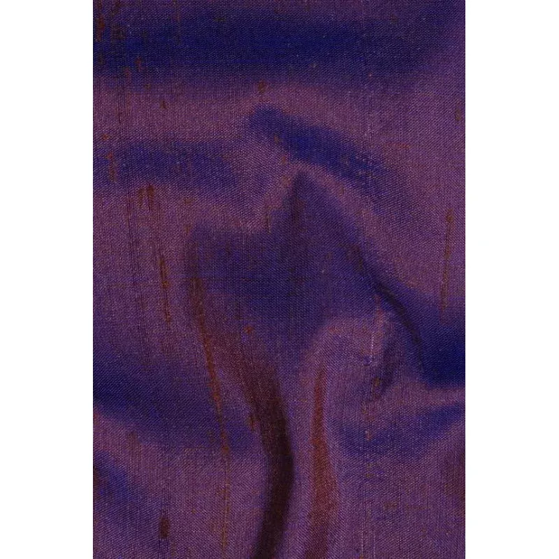 Eggplant Silk Shantung 54″ Fabric