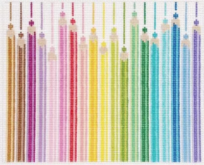 Elizabeth Crane Swartz – Colored Pencils Clutch