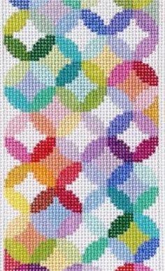 Elizabeth Crane Swartz – Lulu Quilt Rings Eyeglass Case