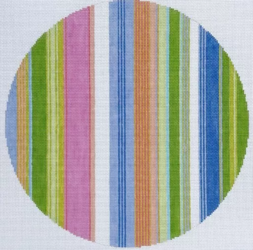 Elizabeth Crane Swartz – Lulu Stripes 12″ Round