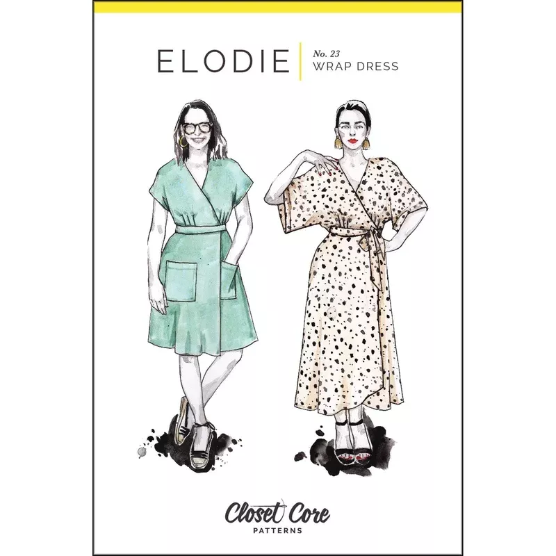Elodie wrap dress